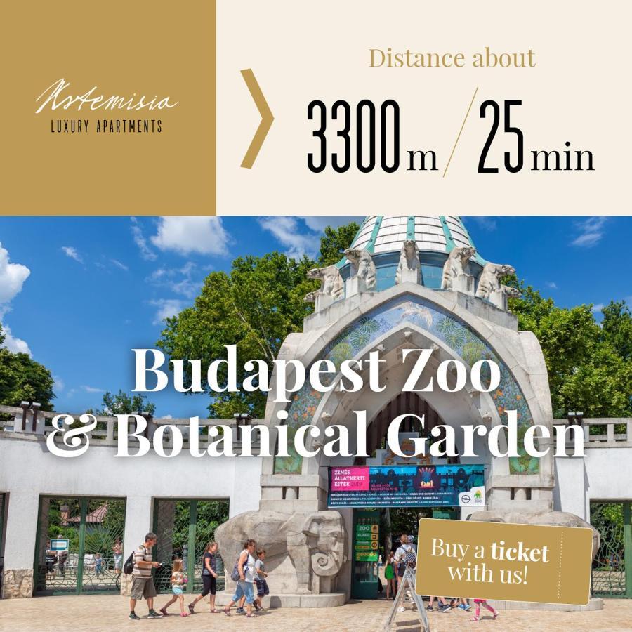 Artemisia Luxury Apartments Jardin Budapest Ngoại thất bức ảnh