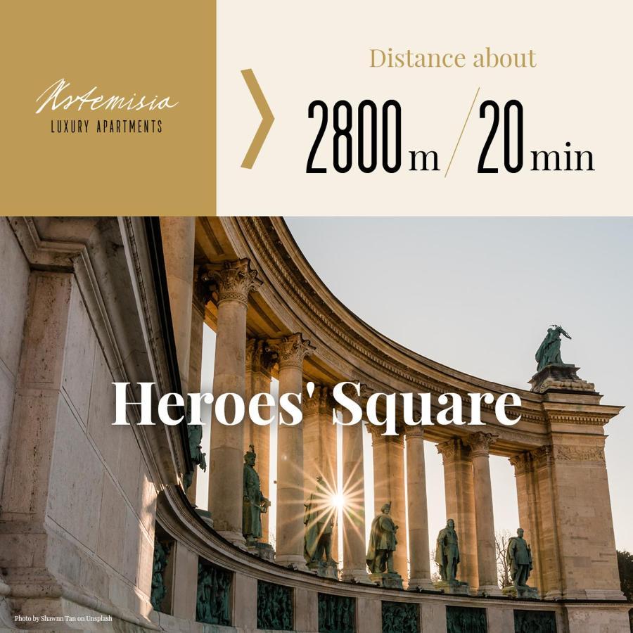 Artemisia Luxury Apartments Jardin Budapest Ngoại thất bức ảnh